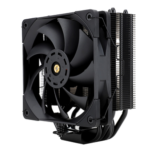 利民TR-TA120 EX BLACK 风冷散热器 AGHP逆重力热管 全黑色回流焊