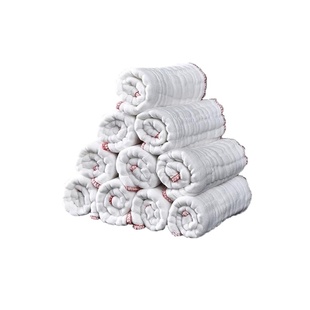 洗碗布不沾油加大加厚纯棉纱百洁布厨房清洁巾不掉毛全棉抹布纱布