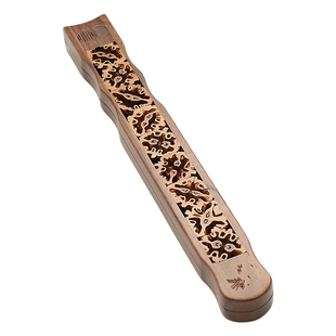 核桃卧香盒胡桃木香炉家用室内熏香沉香香薰炉檀香线香盒茶道摆件