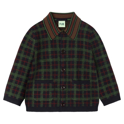 6Z Little现货 丹麦FUB FW25秋冬儿童保暖羊毛外套裤子开衫