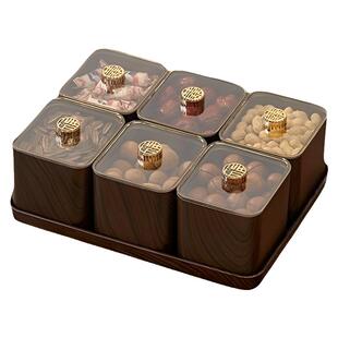 果盘家用2026新款客厅家用糖果盘干果盘干果盒水果盘轻奢风零食盘