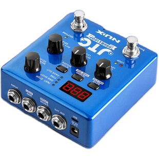 NUX纽克斯电木吉他贝斯单块效果器JTC DRUM LOOP鼓机伴奏乐句循环