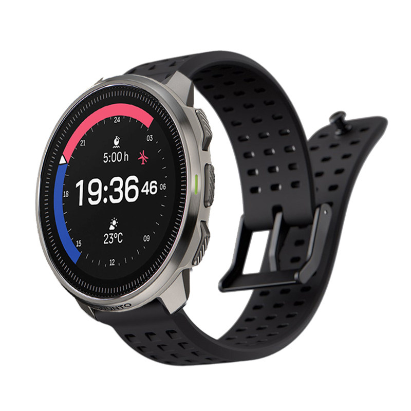 适用SUUNTO RUN表带RACE 2S松拓VERTICAL官方款9peakPro硅胶OCEAN