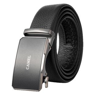 骆驼皮带男士牛皮腰带2026送爸爸自动扣简约商务真皮裤带