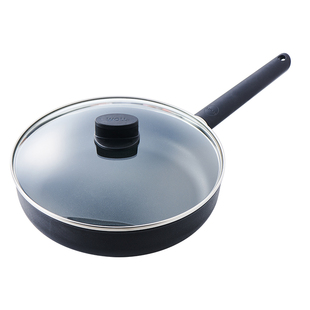 WOLL德国进口不粘锅炒锅平底锅煎锅德国红点设计奖家用锅燃气灶