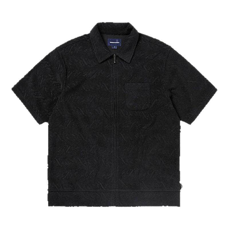 thisisneverthat®Terry S/S Zip Shirt 25夏季新款休闲短袖衬衫