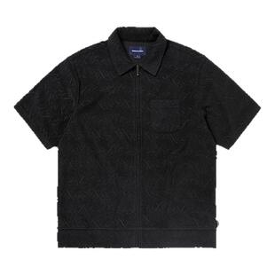 thisisneverthat®Terry S/S Zip Shirt 25夏季新款休闲短袖衬衫