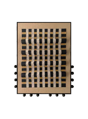 玄关中古风小众复古麻布高级立体