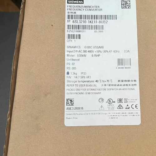 议价6SL3210-1KE11-8UB2 包装配件齐全，适用