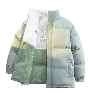 WASSUP PALM羽绒棉服男女2025新款秋冬情侣双面穿加厚棉衣外套潮