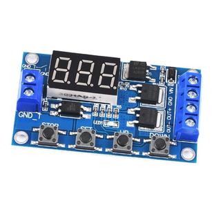 触发循环定时 延时开关电路 双MOS管控制板代替继电器模块12 24V