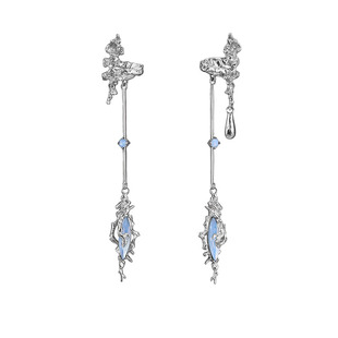 海域秘语系列耳挂耳饰原创小众设计耳环无耳洞耳骨夹女高级感冷淡