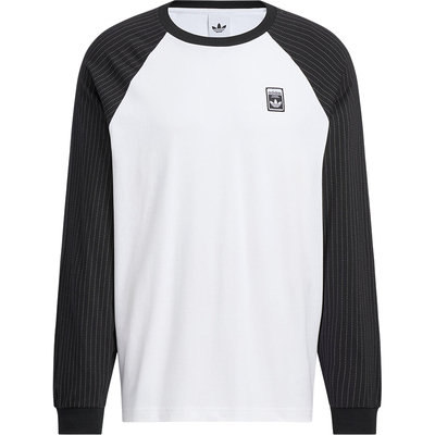 Adidas/阿迪达斯正品WABASH TEE 3男士印花拼接长袖KD1854