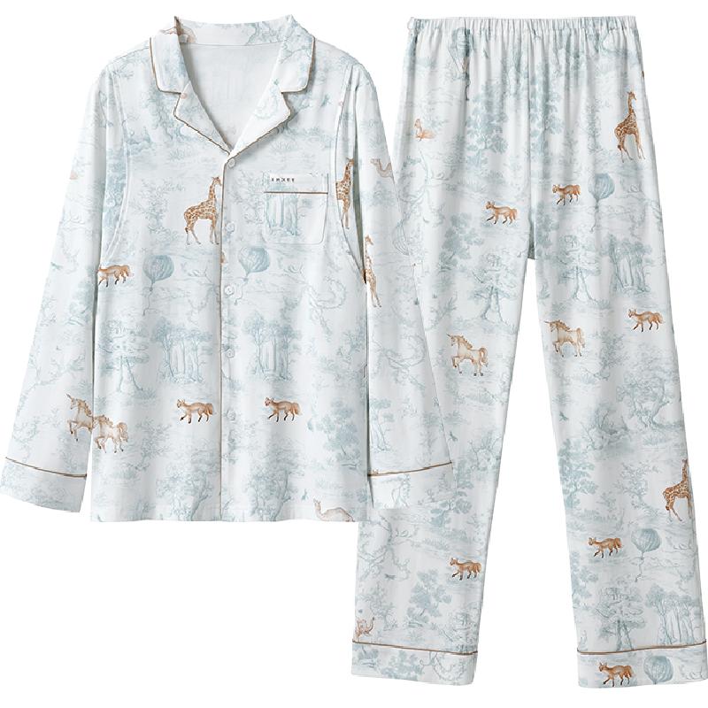 嫚熙孕妇纯棉睡衣产后月子家居服