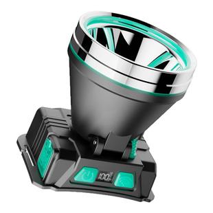 头灯2025新款强光超亮超长续航充电头戴式工地矿灯感应夜钓鱼专用