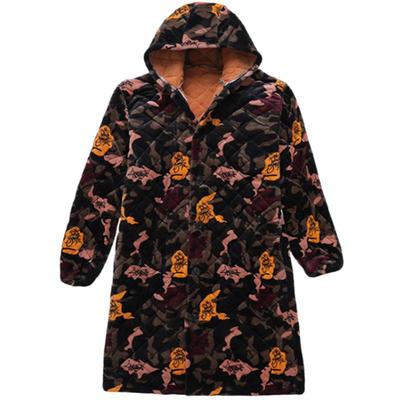 冬季加厚加绒罩衣加肥工作服围裙