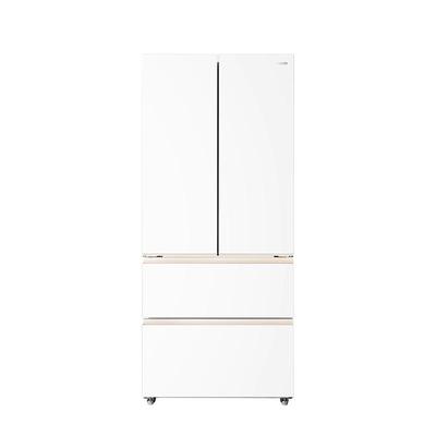 美的出品华凌520法式电冰箱四门家用多门大容量60cm超薄嵌入式