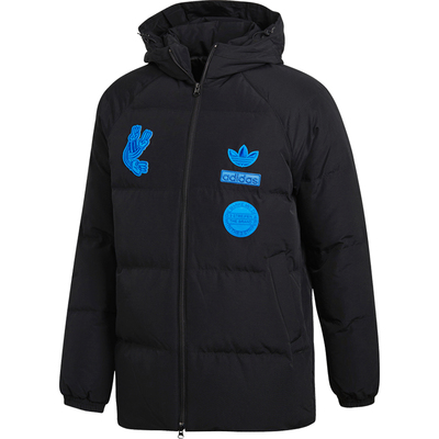 Adidas/阿迪达斯正品 BADGE JKT 男子休闲运动羽绒服外套DP8562