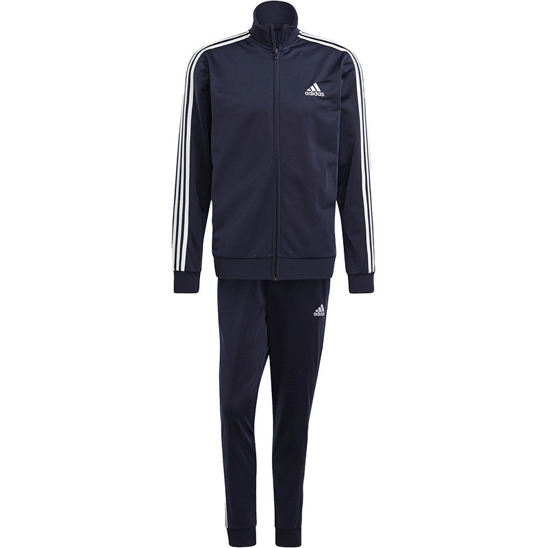 Adidas/阿迪达斯正品田径休闲男子运动长袖长裤套装GK9658