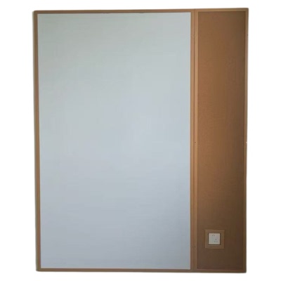 实木框挂墙式进口珐琅板磁吸白板