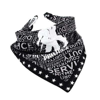 巡航摩托车骑行头巾复古机车方巾