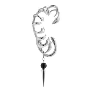 blackhead/黑头惊蜕系列环形蛇骨黑玛瑙耳挂