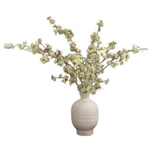 雪柳花仿真花假花客厅摆设餐桌花摆花轻奢高端客厅装饰仿生花摆件