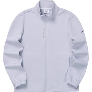 鸿星尔克运动外套女款2025冬季新款女士好看立领夹克休闲上衣女装