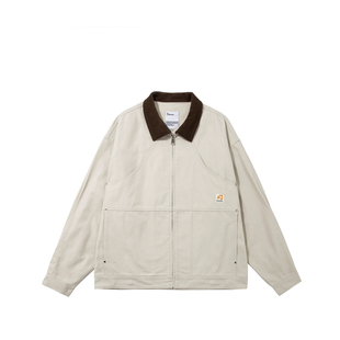 GcBrand Lab Jacket AW26 复古基础款 灯芯绒翻领设计 底特律夹克