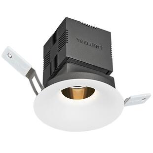 yeelight智能筒灯无边框嵌入式家用防眩全光谱护眼客厅小山丘射灯
