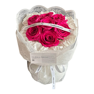 蕾丝少女花束刺绣蕾丝布白色镂空面料鲜花花束包花布花艺DIY材料