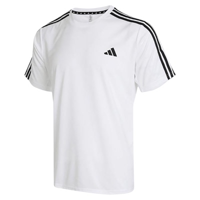 Adidas阿迪达斯短袖T恤男装夏季新款透气运动休闲半袖上衣IB8151