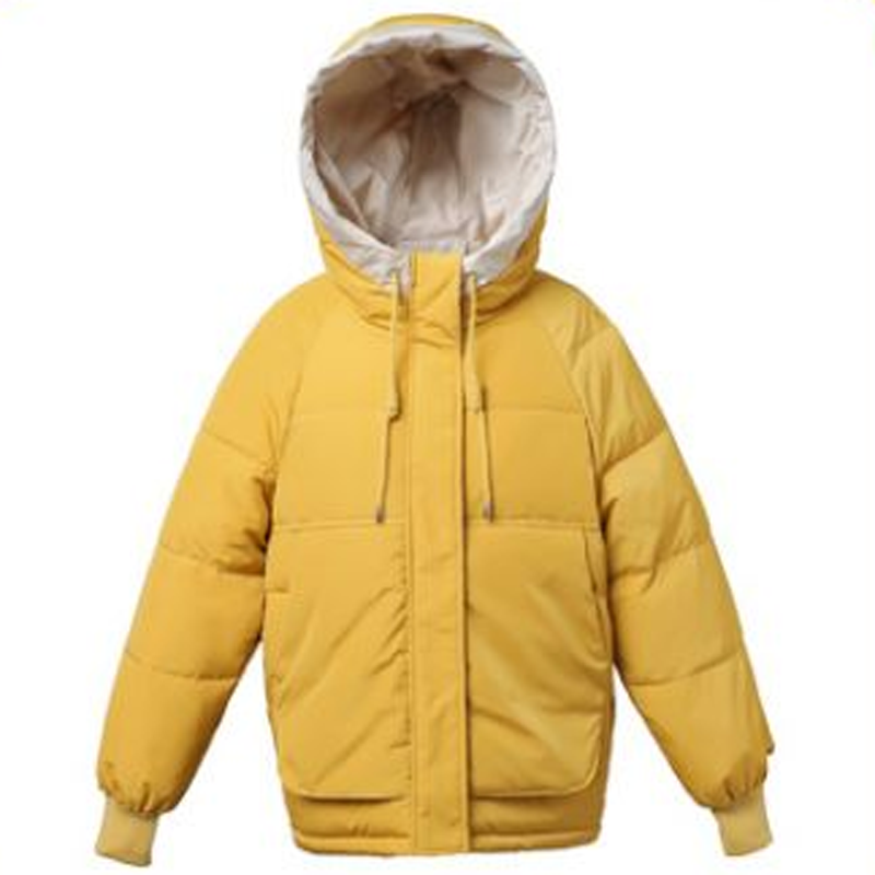冬天短款羽绒棉服宽松