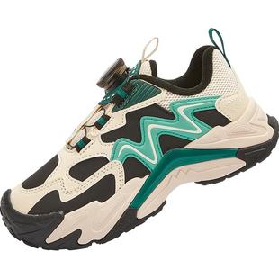 巴拉巴拉童鞋儿童运动鞋男童校园跑步鞋透气防滑秋冬潮旋钮扣鞋子