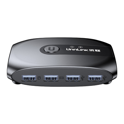 优联鼠键共享宝两台电脑共用鼠键