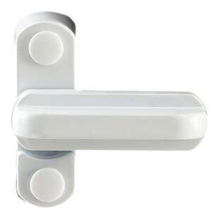 塑钢平开门窗T型锁免打孔窗户锁扣配件限位器安全锁防护锁防盗锁