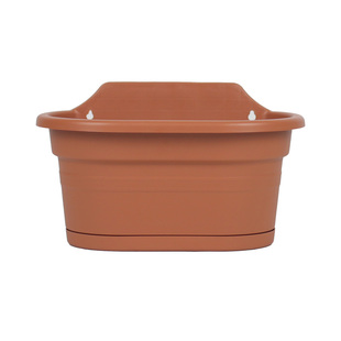 环球树脂挂壁花盆霍伦壁挂盆加厚简约北欧风阳台矮牵牛悬挂花盆