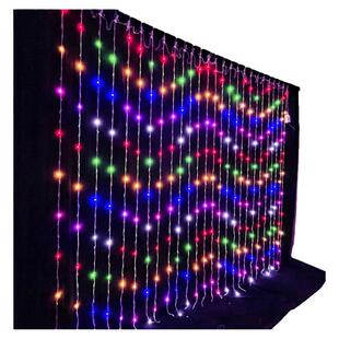 1.5米led新款数码窗帘灯门口布置结婚过年春节阳台氛围灯户外包邮