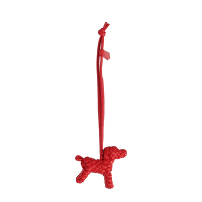 【圣诞礼物】真皮包挂羊皮手工编