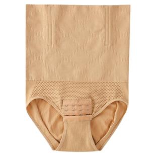 高腰强效收腹三角裤舒适美体塑形提臀下排扣调节莫代尔女生内裤女