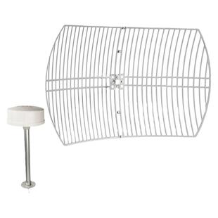 5G天线栅格抛物面天线适配5G路由器CPE接收全频段栅格天线路由器信号放大器增强5G4G LTE菲律宾马来西亚沙特