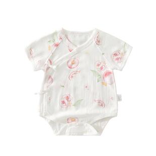 婴儿包屁衣女宝宝夏薄款宝宝夏日衣服夏季婴幼儿短袖哈衣夏天59码
