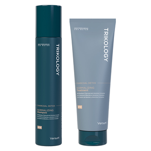 Versum蔚诗沐竹炭净彻平衡洗护套装控油蓬松洗发水油头专用护发素