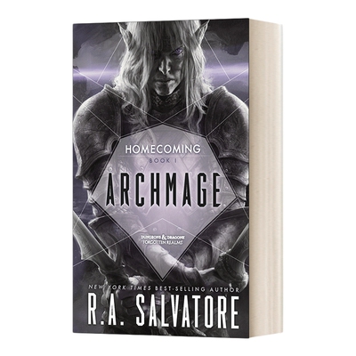 英文原版小说 Archmage Legend of Drizzt Homecoming  Book I 龙与地下城 崔斯特传奇 返乡系列1 大法师 英文版 进口英语原版书籍