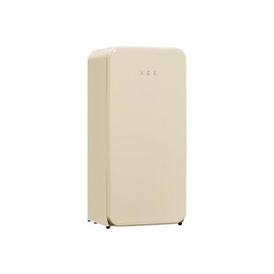 【自营】HCK墩墩复古小冰箱家用冷藏冷冻客厅高颜值RC-168D-FS