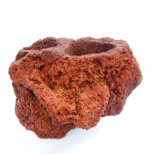 多肉文竹花盆清仓火山石创意个性盆景吊兰悬挂肉肉透气吸水石花盆