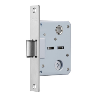 KLC锁体EKF西玛5745单舌通用型房门锁芯配件不锈钢斜舌室内门锁体