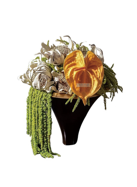 空合轻奢仿真书酒具花艺摆件