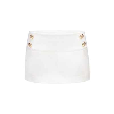 4muggle缎面仿皮裙裤包臀裤裙子