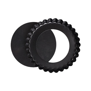 FL蛋挞模具烤盘不沾蛋糕水果塔酥皮菊花活底多尺寸使用烘焙工具